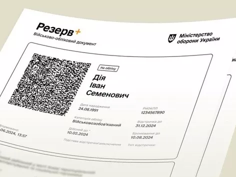 Military registration document with a QR code can now be obtained at the ASC: details