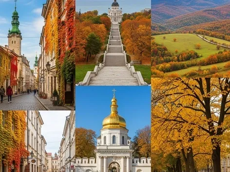 What places are worth visiting in Ukraine in autumn?