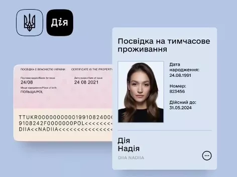 How many residence permits were issued to foreigners in Ukraine in 2024?