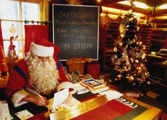 Which cities in Ukraine can be reached from the Santa Claus residence the fastest?