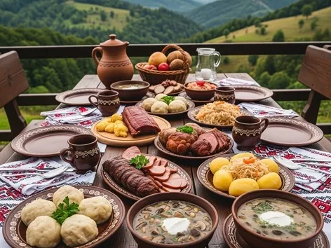 Dishes you must try in the Carpathians