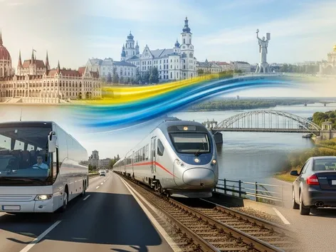 ¿Cómo llegar de Budapest a Ucrania?