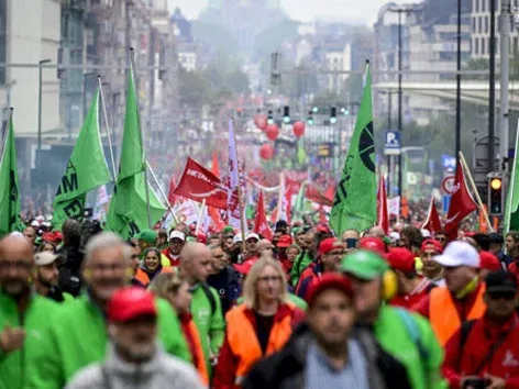 В Бельгии началась трехдневная забастовка: ожидаются значительные сбои в транспорте и аэропортах