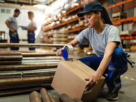 Where do Ukrainian refugees most often find work in Europe?