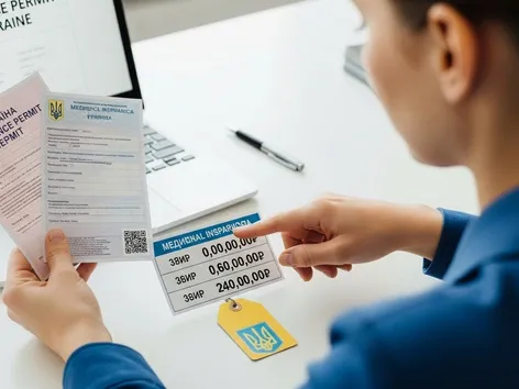 Сколько стоит страховка для получения вида на жительство в Украине?