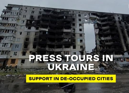Press tours in Ukraine: heroism, courage, culture and history of the Ukrainian land