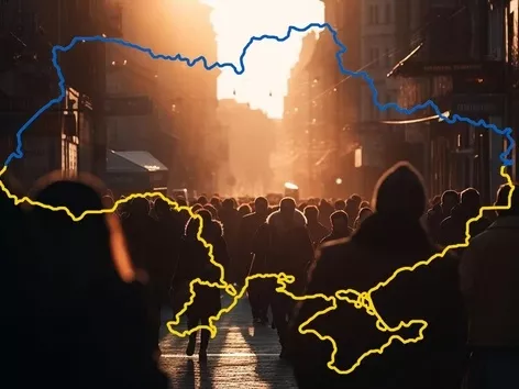 How many foreigners entered Ukraine in the first half of 2024 and from which countries did they come most often?