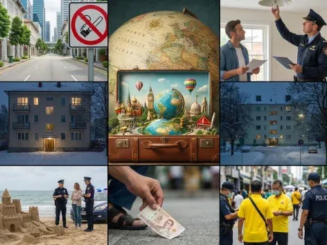 От жевательной резинки до желтого цвета: самые странные штрафы в мире