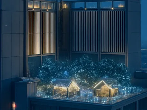 Рождественский рынок в небе: Варшава открывает зимний сад на 49-м этаже башни Варсо